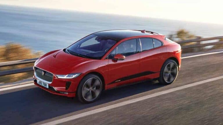Jaguar I-Pace EV Driving
