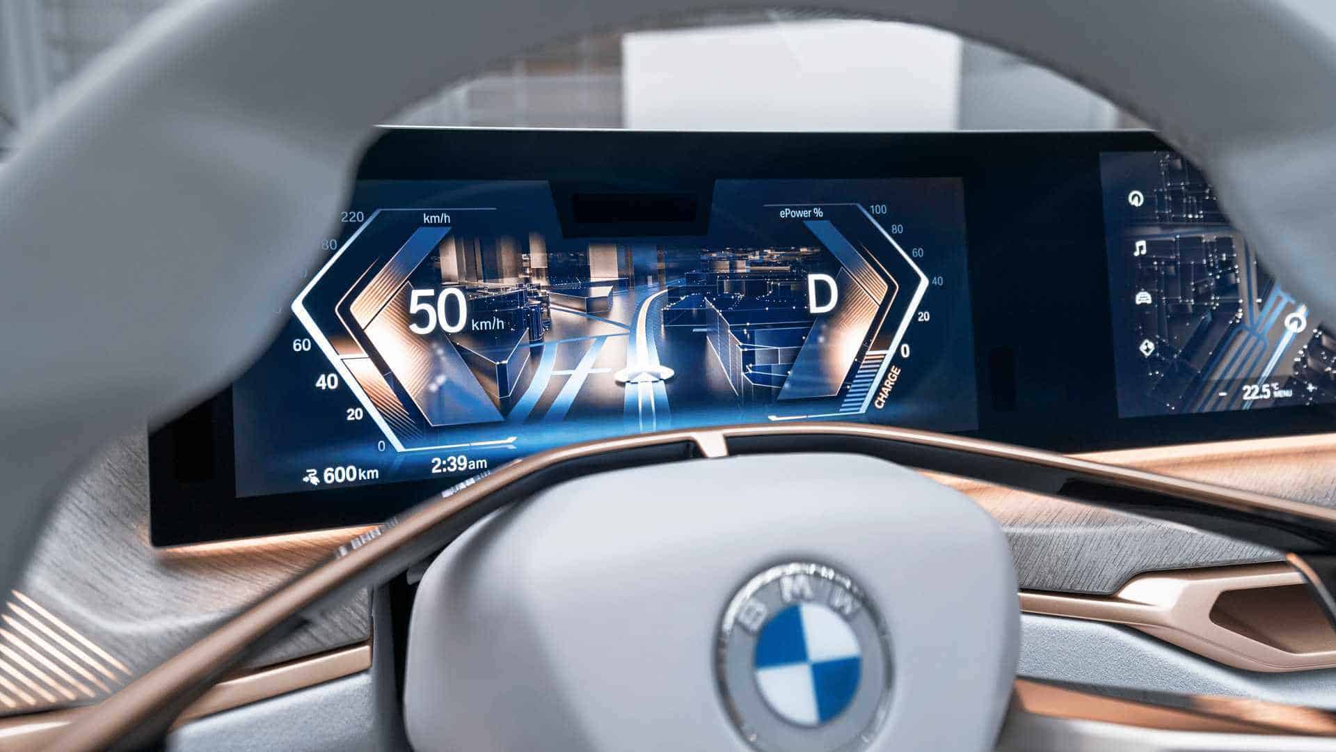 BMW i4 Concept Instrument Panel