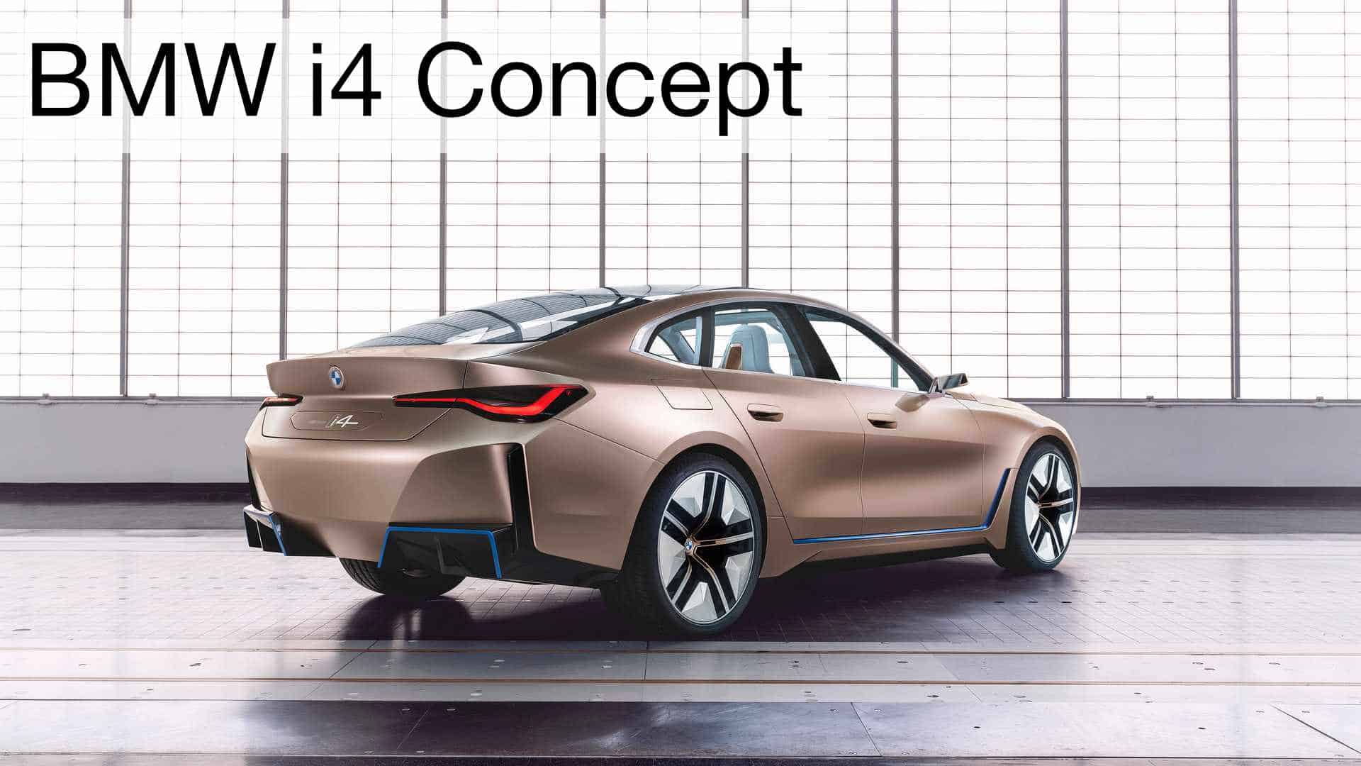 BMW i4 Concept Leaks - Electric.Guide