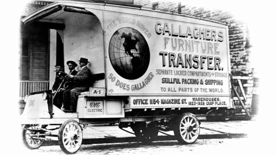 1913 GMC Electric Delivery Truck