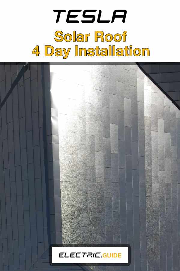 Tesla Solar Roof Installed In 4 Just Days