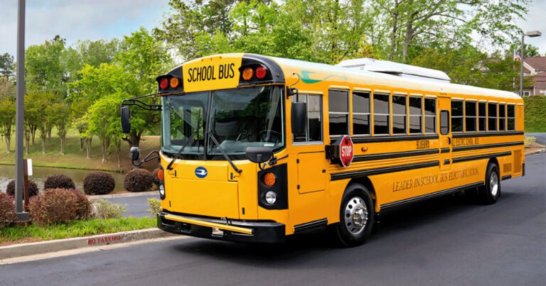 Blue Bird Electric School Bus