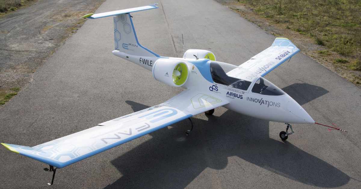 Electric Aircraft: A Beginner's Guide 14 Airbus E-Fan Electric Aircraft