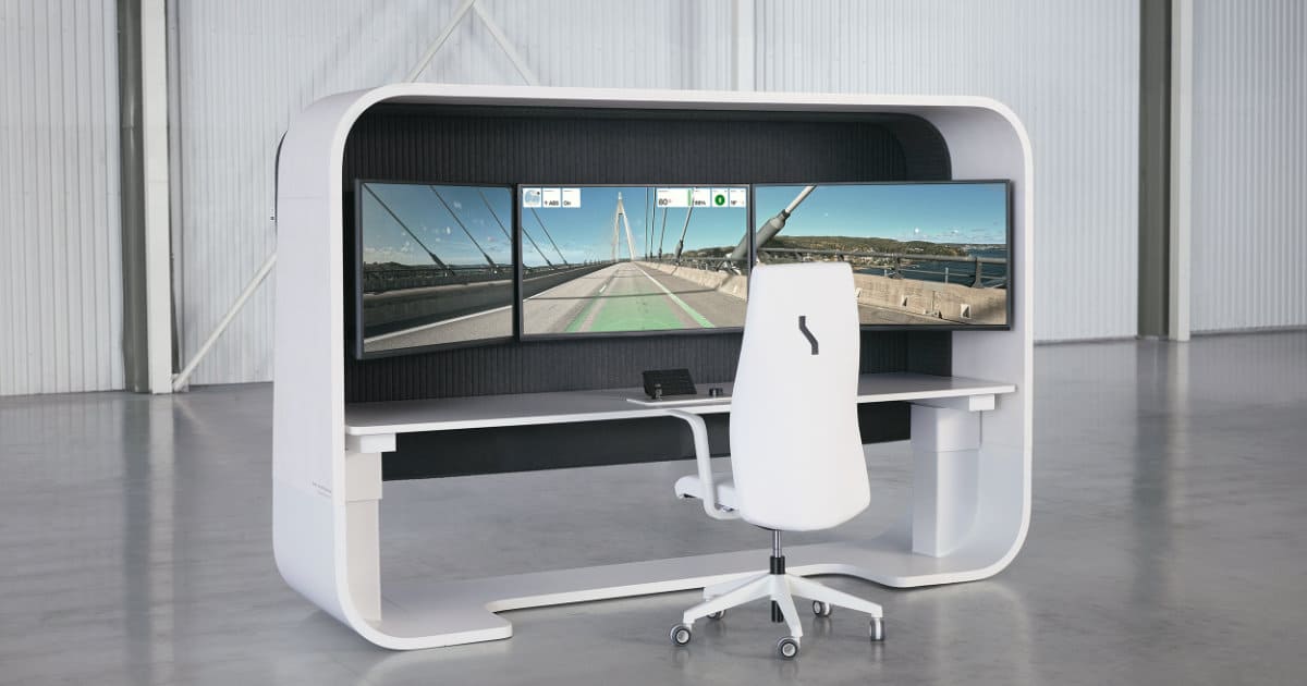 Einride and UAE Launch Biggest Autonomous Electric Fleet in the Region 4 Einride Autonomous Electric Commercial Vehicle Remote Interface