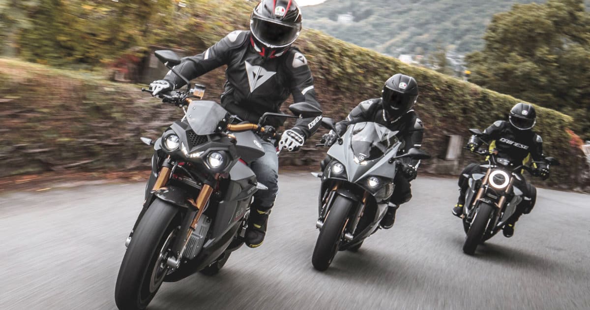 Trio Of Electric Motorcycles
