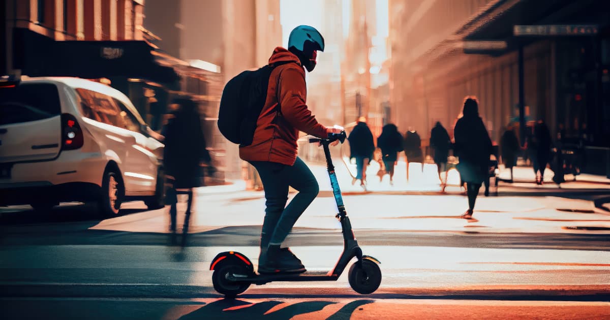 Electric Scooters: A Beginner's Guide 9 Electric Scooter In The City
