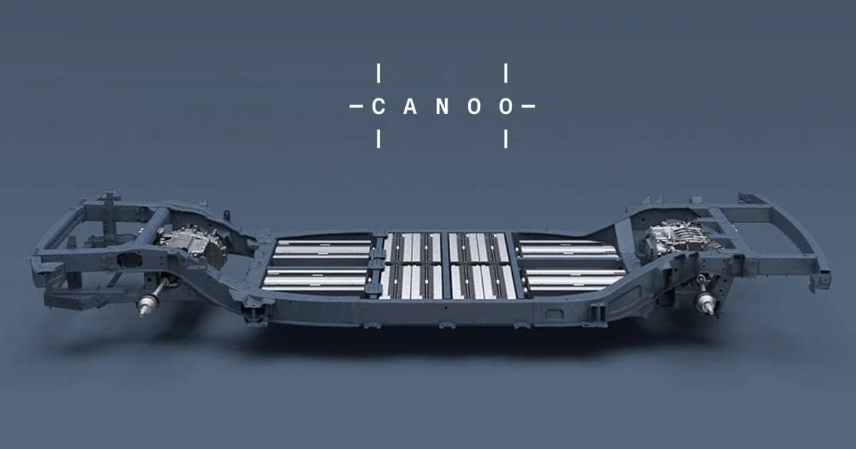 Canoo and DIU Expand Partnership for Advanced Military EV Battery Tech 2 Canoo Technologies Chassis Integrated Battery Pack
