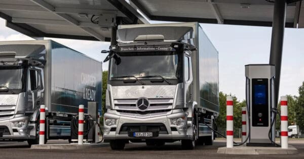 Daimler Electric Commercial Vehicle Charging Station