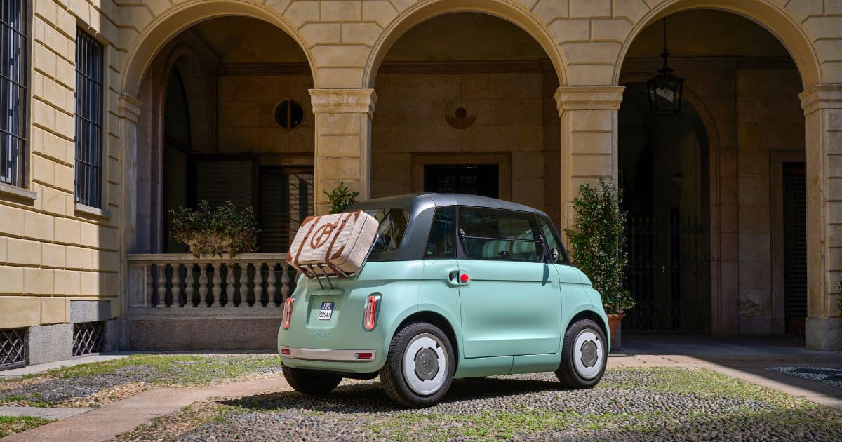 Fiat Topolino: Eco-Friendly Microcar Revolutionizes Urban Mobility 2 2024 Fiat Topolino Electric Microcar In The City
