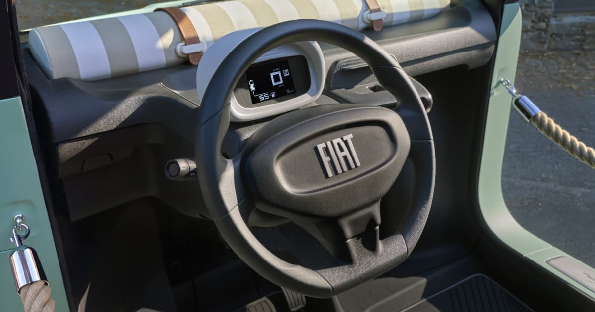 Fiat Topolino: Eco-Friendly Microcar Revolutionizes Urban Mobility 3 2024 Fiat Topolino Electric Microcar Instrument Panel