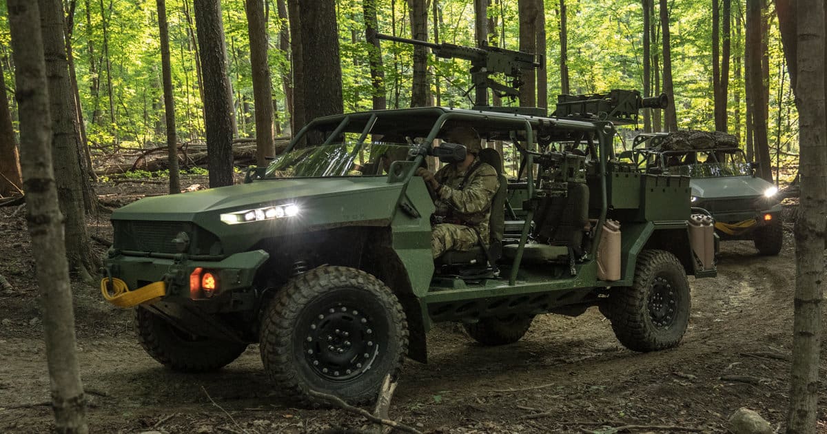 GM Defense Unveils Enhanced MilitaryReady Hummer EV Electric Guide