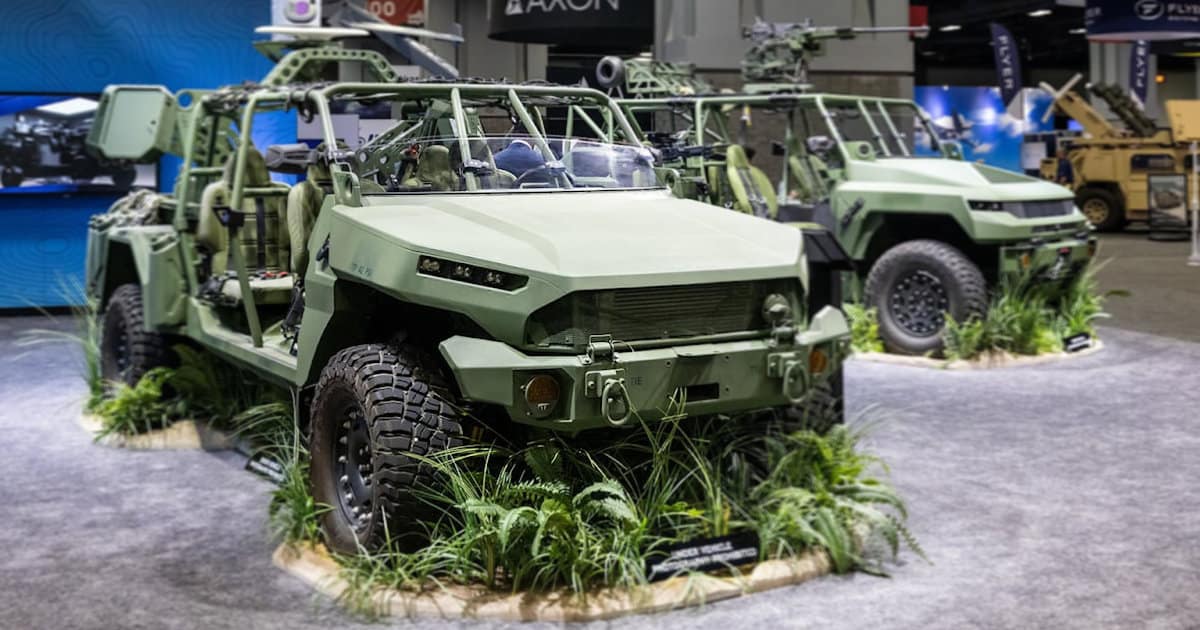 GM Defense Electric Military Concept Vehicle (eMCV)