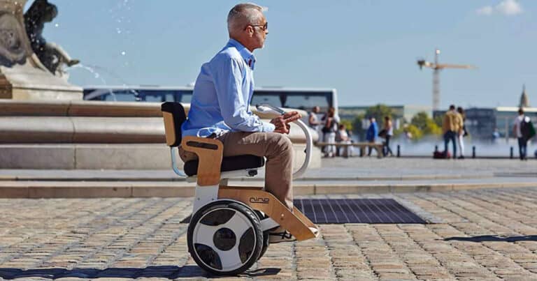 Nino Robotics Electric Wheelchair Riding