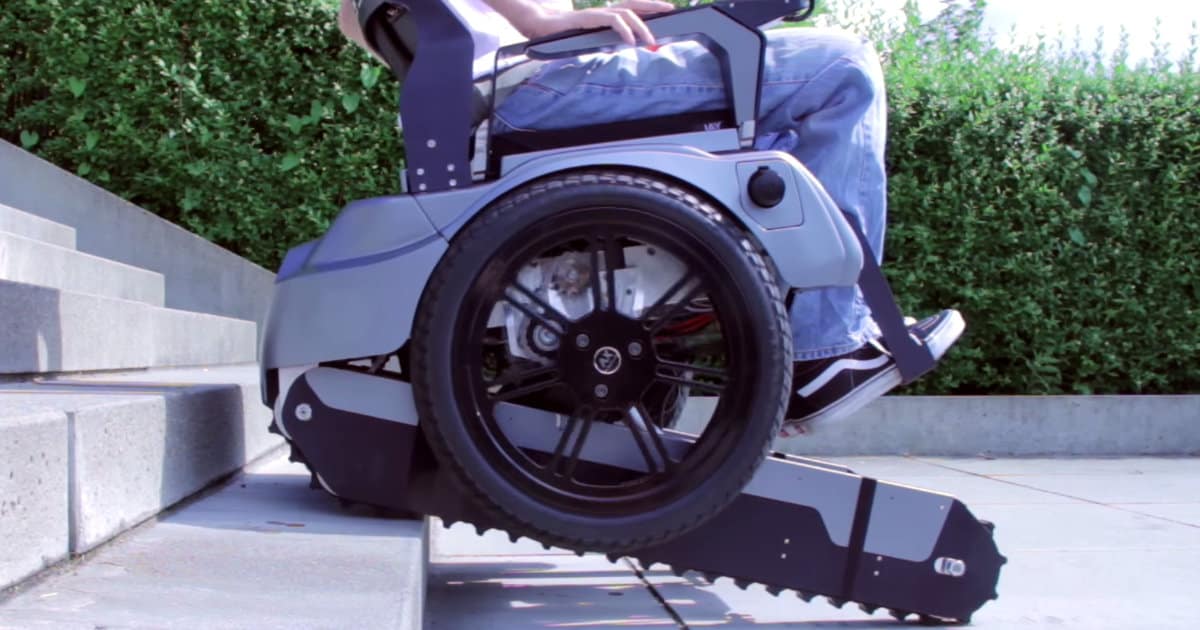 Electric Wheelchairs: A Beginner's Guide 7 Scewo BRO Stair Climbing Electric Wheelchair Treads