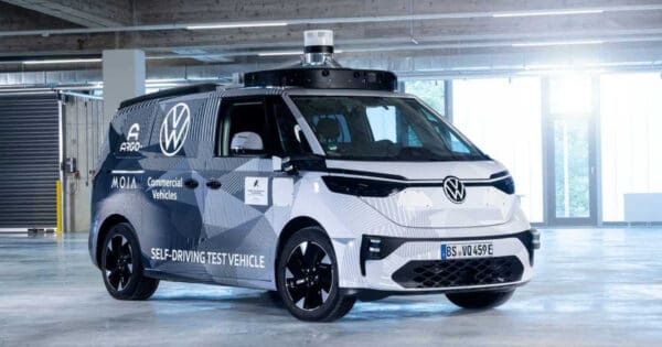 VW ID. Buzz Self Driving Test Vehicle