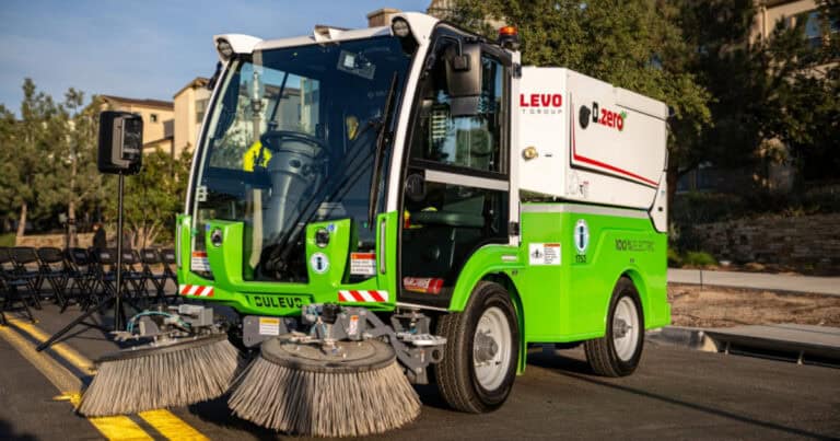 Dulevo D-Zero Plus Electric Street Sweeper In Irvine
