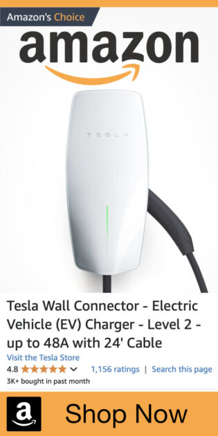 Tesla Electric Vehicle Charger