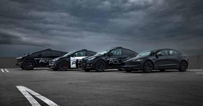 UP.FIT Tesla Electric Law Enforcement Vehicles