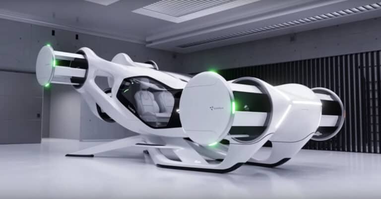CycloTech BlackBird Flying Electric Vehicle