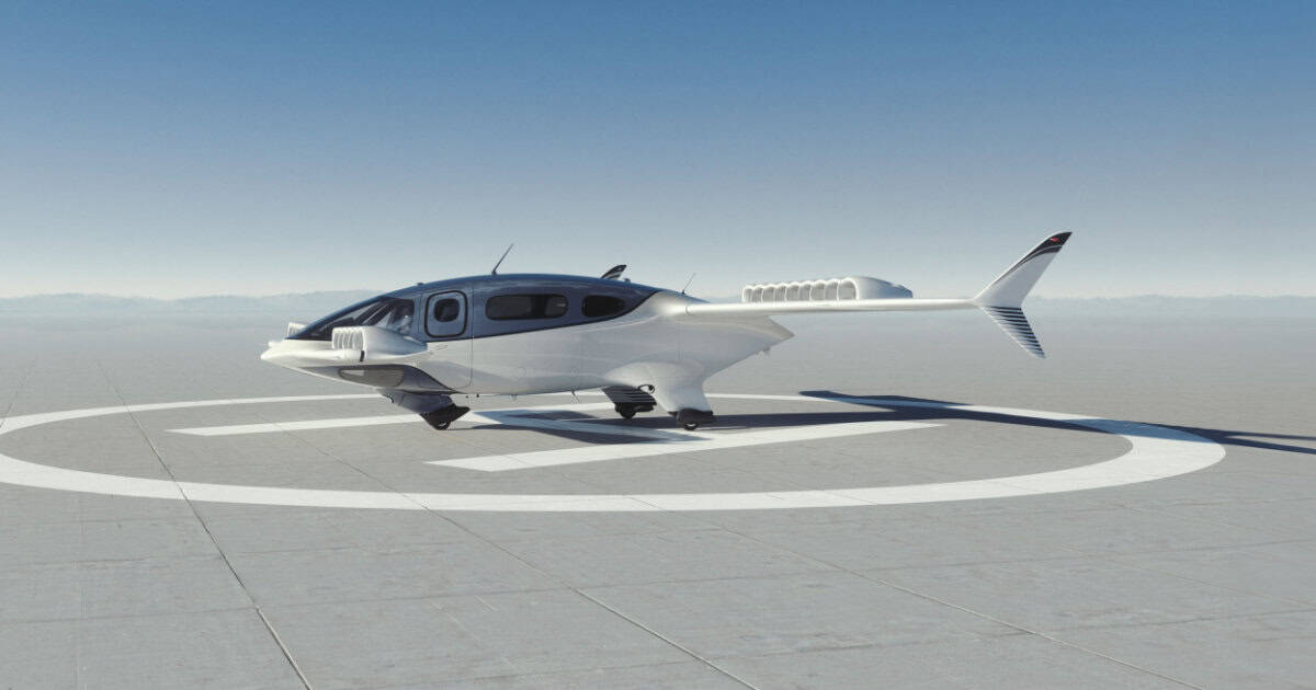 Lilium eVTOL Electric Aircraft