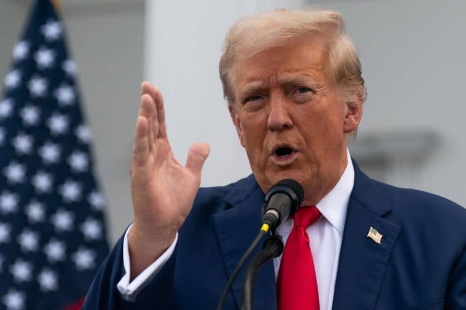 Trump's Tariffs, A Double-Edged Sword for Tesla's Electric Vehicle Dominance 2 President Trump Speaking About Tariffs